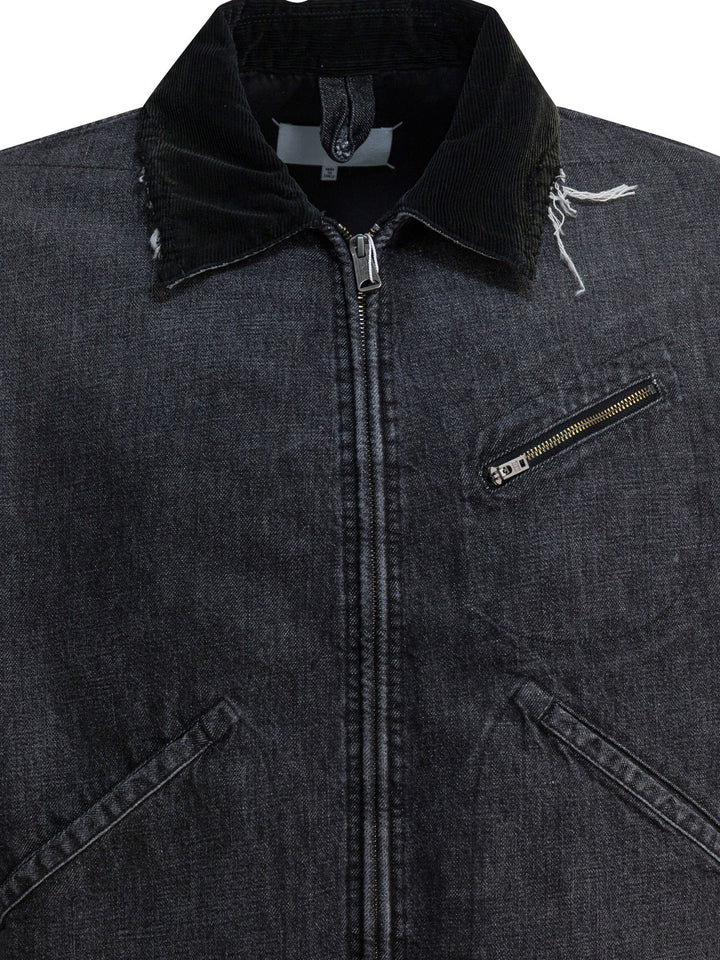Maison Margiela Denim Jacket Jackets and Coats - Nero | 67d0e57331411253526ee92362cb1cac37eb2c6b