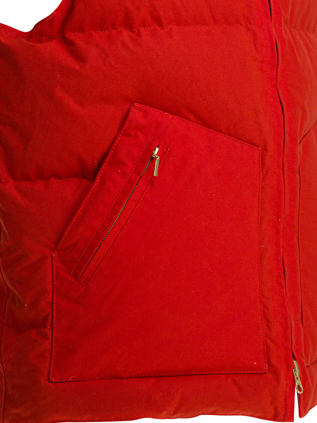 Manifattura Ceccarelli Goose Down Vest Jackets and Coats - Arancione | c938d0168c4edd0cf92dfd1aed188f26e56b8afa