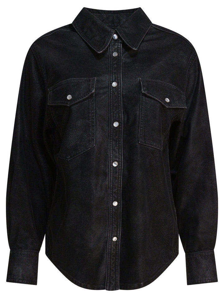 Marant ÉToile Karima Shirts - Nero | ea8a1c191021876bbf21625f2bbabd220bc47b64