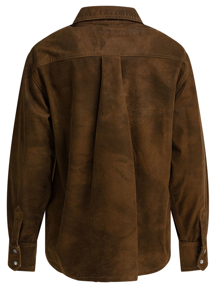 Marant ÉToile Karima Shirts - Marrone | 7b82ff5d2335666da2fa7b83808c6fea08d39475
