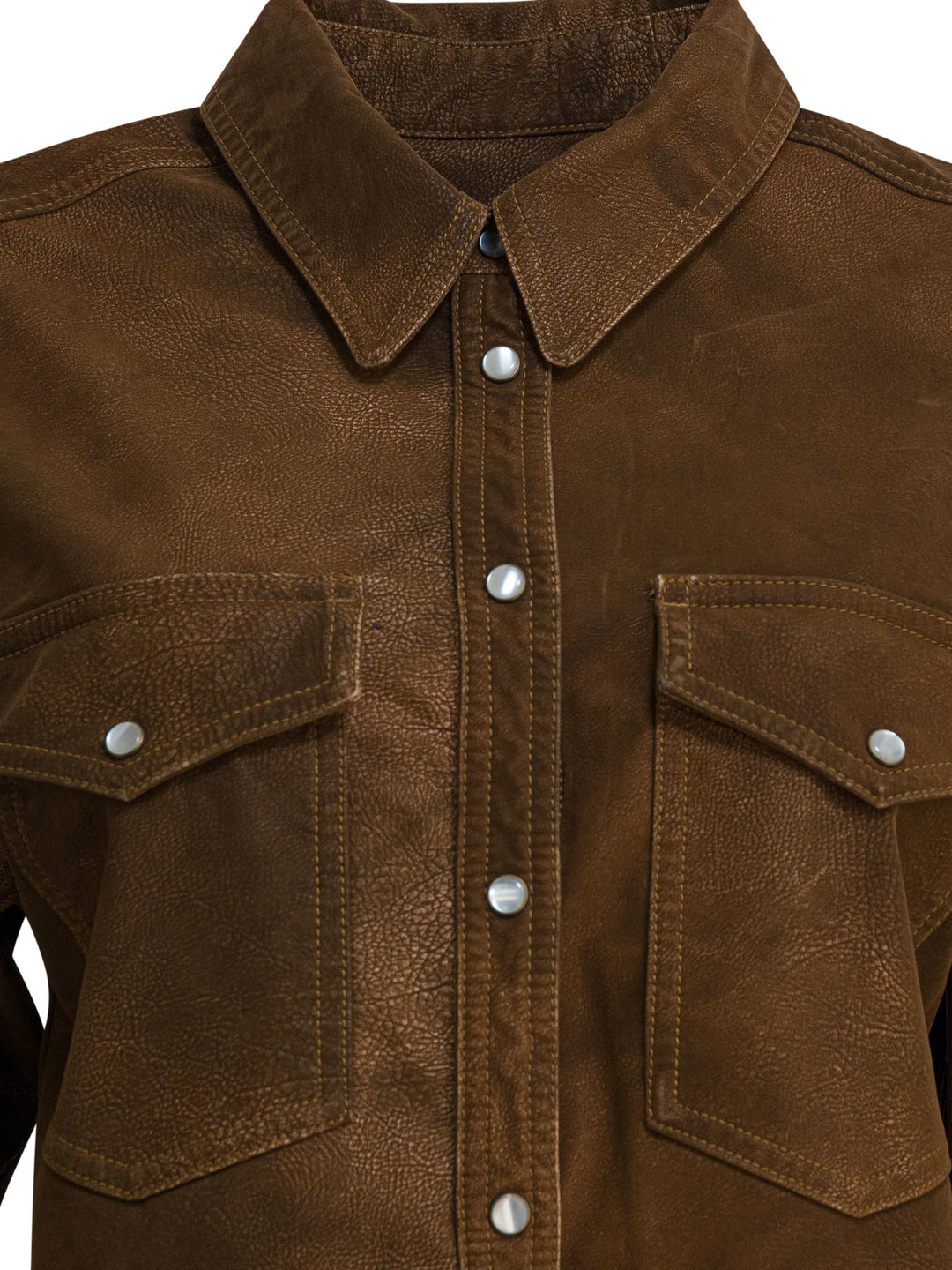 Marant ÉToile Karima Shirts - Marrone | 6a461e94403c1fffe613269dd3584b04aa629b93