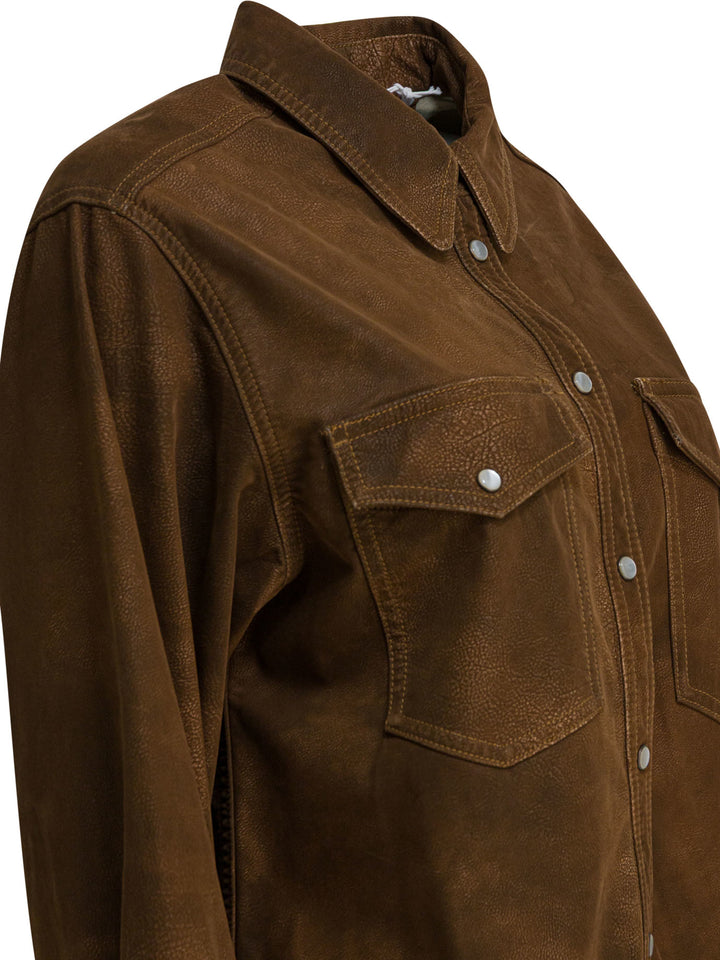 Marant ÉToile Karima Shirts - Marrone | 1a17e318ecd137a56e4cf8ff74a98fcf200c1047