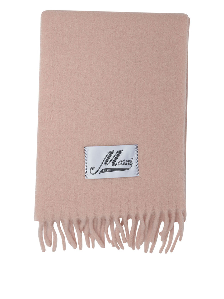 Marni Alpaca Scarf Sciarpe & Foulard - Rosa | 1e89fba13c323d14d64ebc664339dc1ba44c1bf0