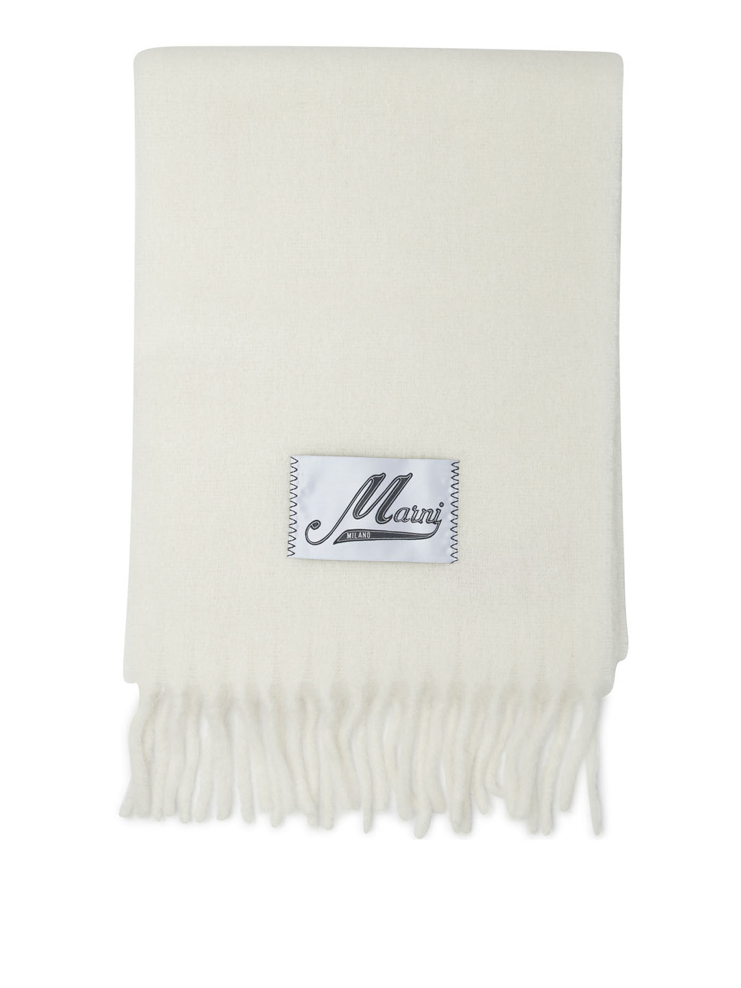 Marni Alpaca Scarf Sciarpe & Foulard - Bianco | f5496688c034e44999ad3b83c6c40ae576352b59