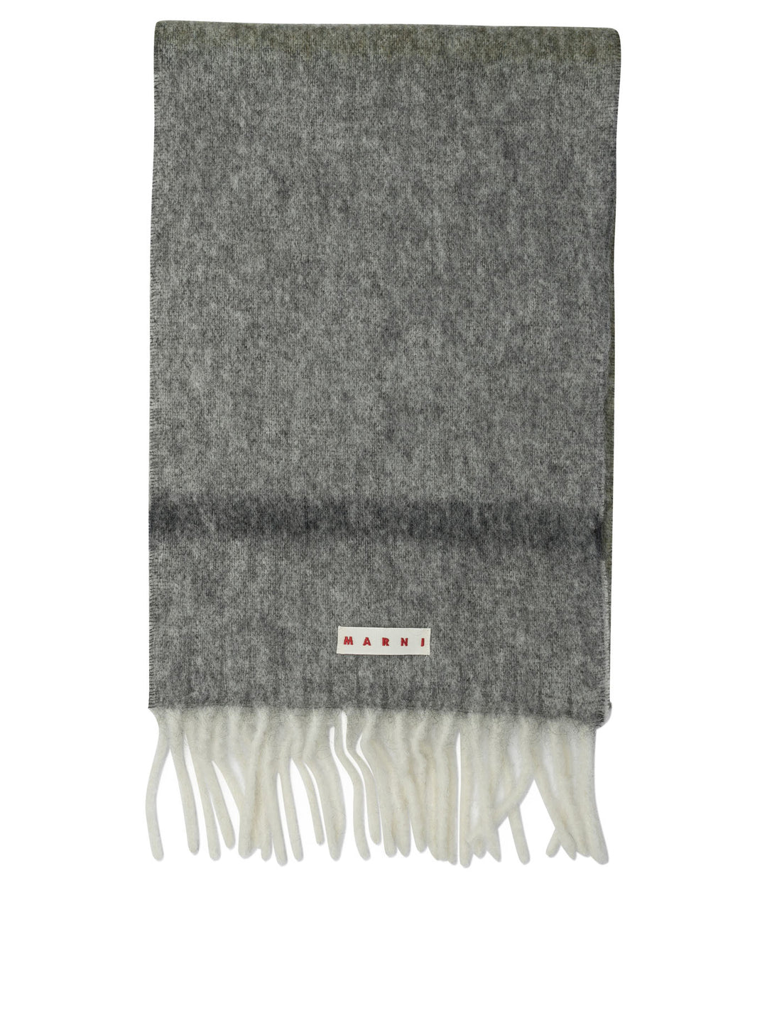 Marni Mohair And Alpaca Scarf Sciarpe & Foulard - Grey | be333df37272cf0c86d3ba33d0ab90d36dda26d2