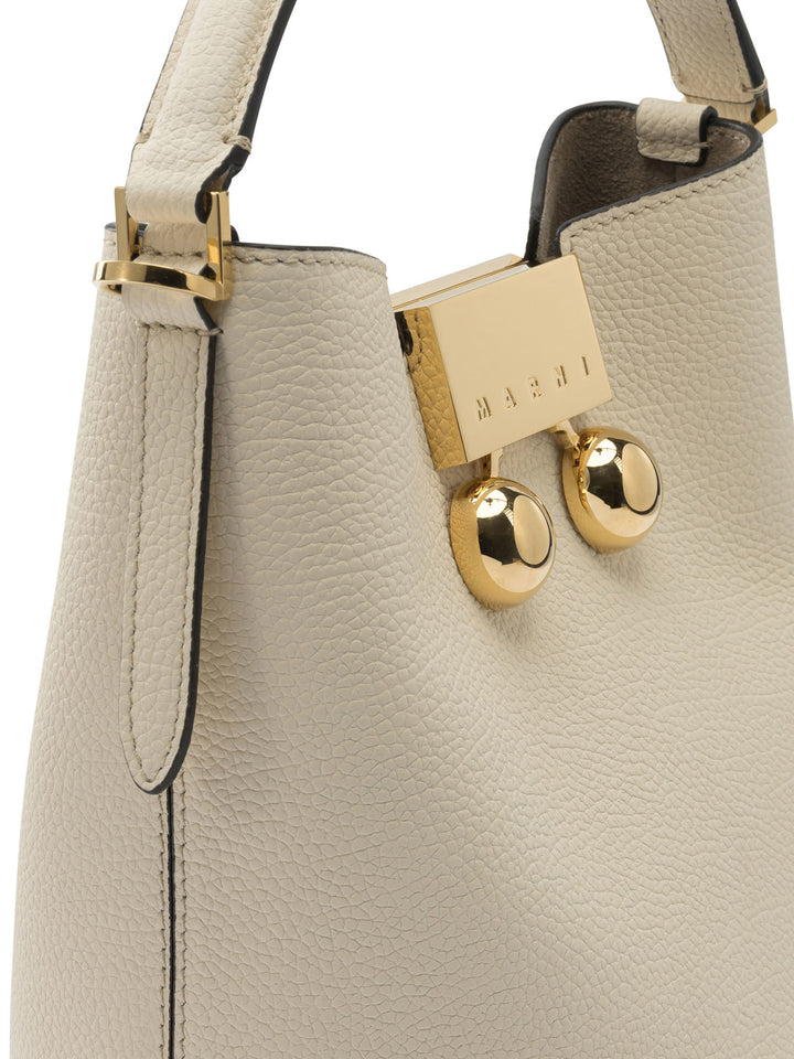 Marni Trunkaroo Handbags - Beige | 8b24b1bbab371fedab8b00351a12aedf0515cf68