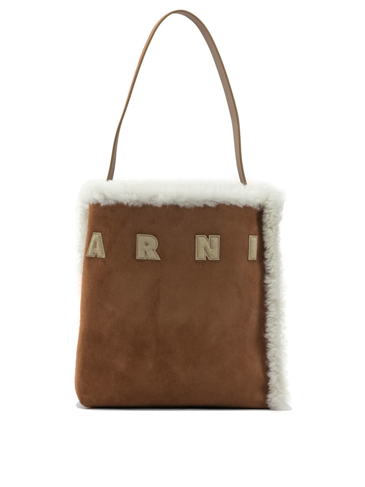 Marni Museum Borse a Spalla e Tracolla - Marrone | 2ed15e9cad2677626fa806f737eb46f7f95de112