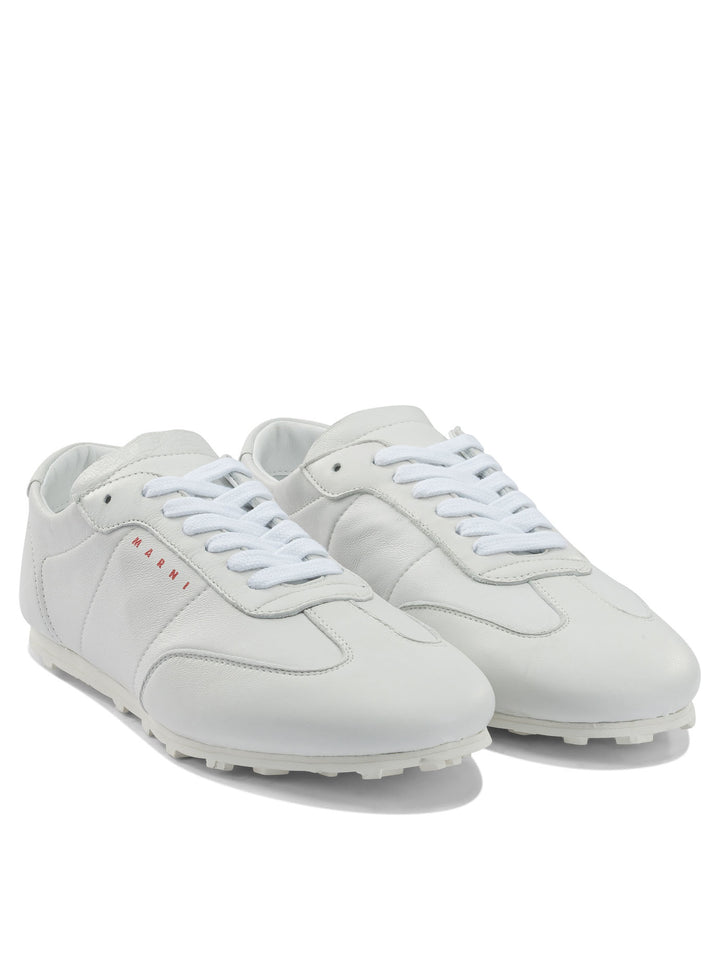 Marni Softy Soccer Sneakers & Slip-On - Bianco | 4ad7aecd106286edd42c46751735352d0e8d2a59