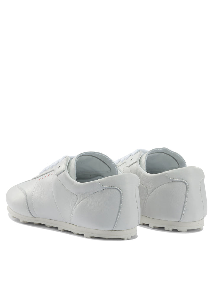 Marni Softy Soccer Sneakers & Slip-On - Bianco | 04ff94b5183ba643cf9febbec90b9a70bf9637f8