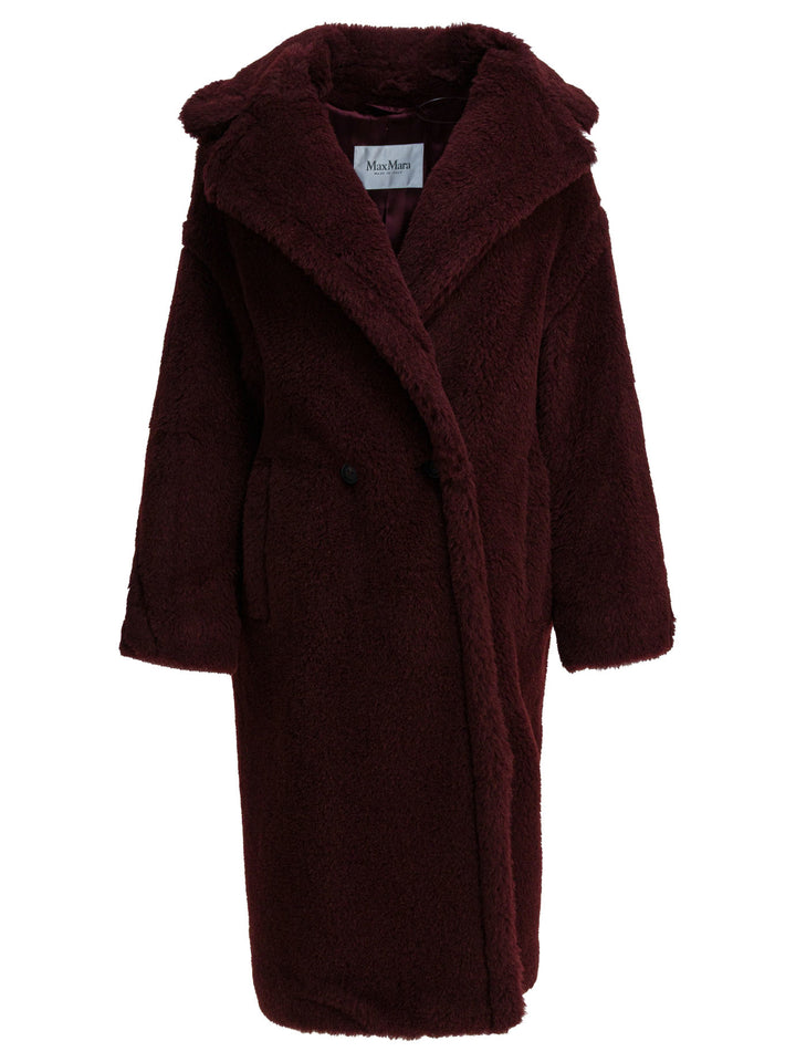 Max Mara Teddy Bear Icon Coat Jackets and Coats - Rosso | 5588db0f93dc6381784d8cab8849a927933d985d