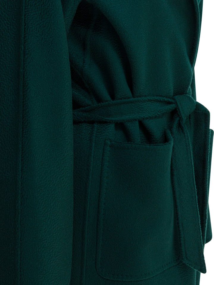 Max Mara Cashmere Midi Coat Jackets and Coats - Verde | b47d7c2a8bea69e27d0958bd7ff63a7bffb50a7c