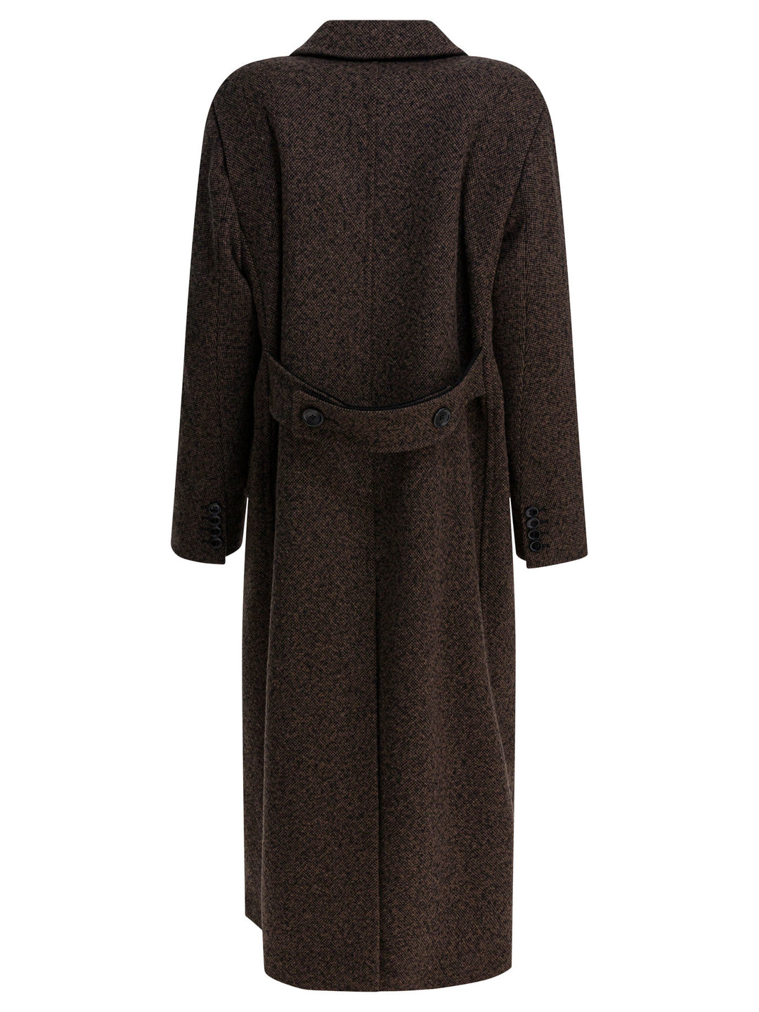Max Mara Long Wool Coat Jackets and Coats - Nero | 51de57045a90c17aa0feb144fec18dc94736a018