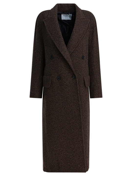 Long Wool Coat Jackets And Coats Nero