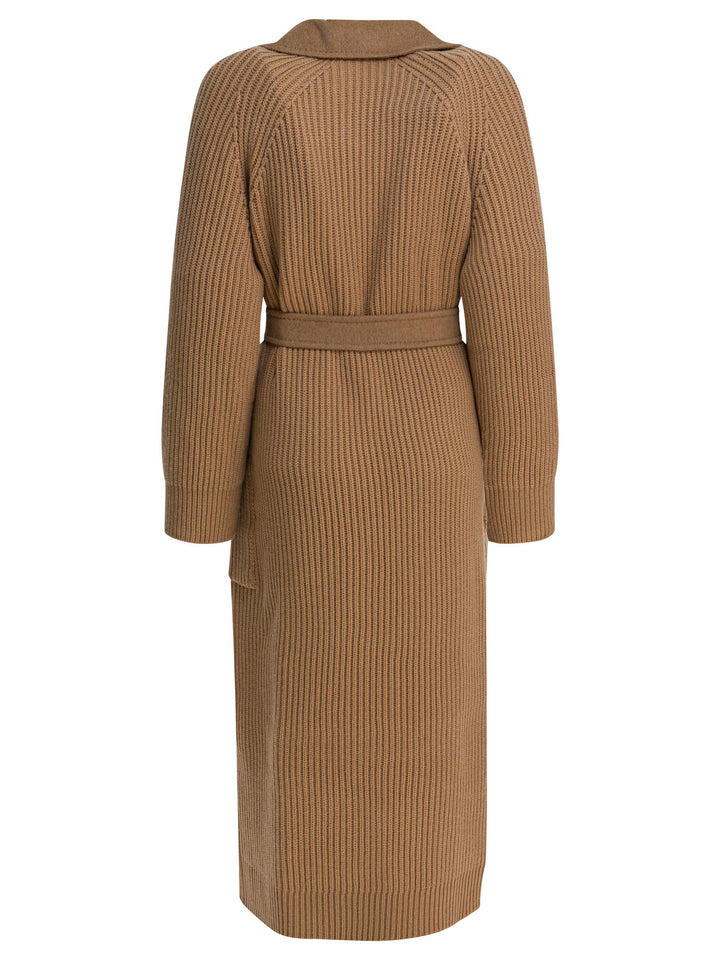 Max Mara Camel Long Coat Jackets and Coats - Marrone | a7b329de4de77e3d39bf732b00aad628c067ac45