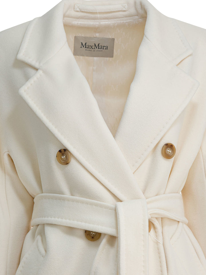 Max Mara 101801 Jackets and Coats - Bianco | 10533d43c0526ed108acf544bd8dc35e357acee9