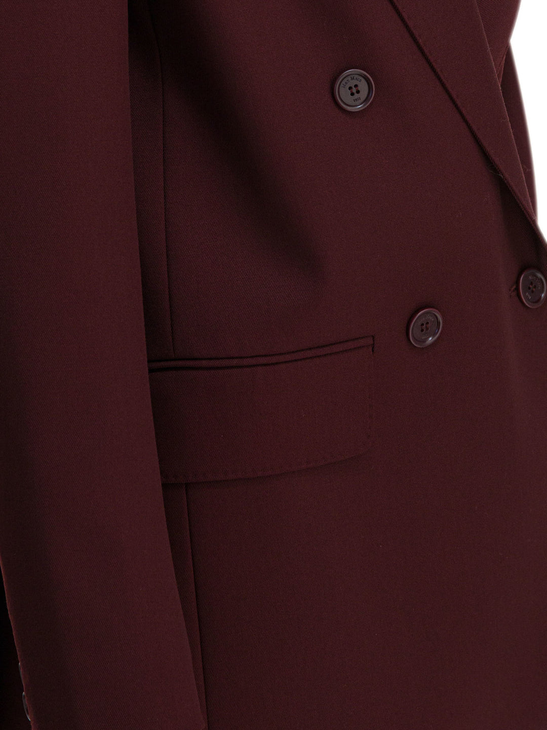 Max Mara Wool Blazer Jackets and Coats - Bordeaux | 59e06bbaf226a9d9706344eb476327127b20f084
