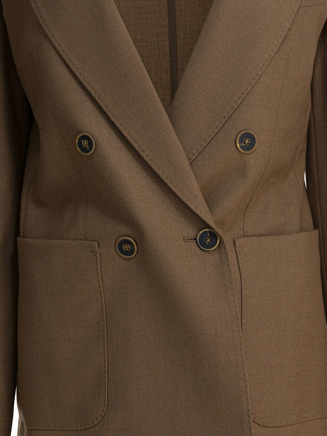 Max Mara Cashmere Blazer Jackets and Coats - Marrone | 6b430f789c584abe85db980608f7fb635d52a5ce