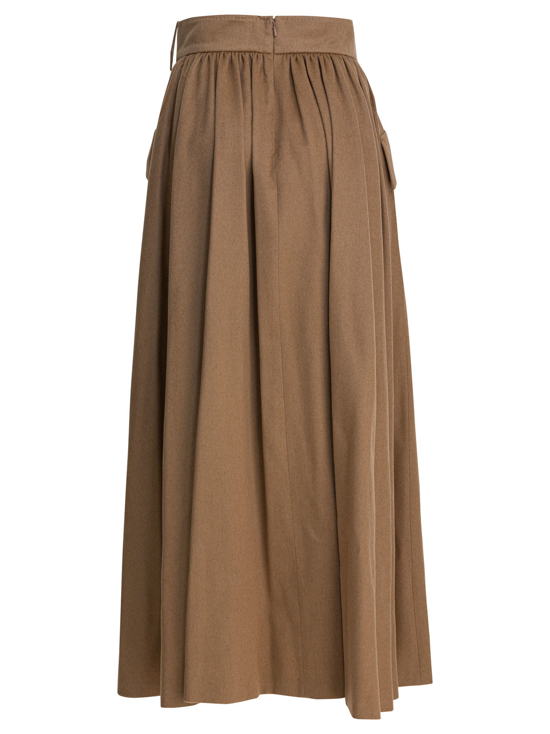 Max Mara Draped Wrap Midi Skirt Gonne - Marrone | bcc1e6856dc75c48fffe0ba707703929fd0d08a6