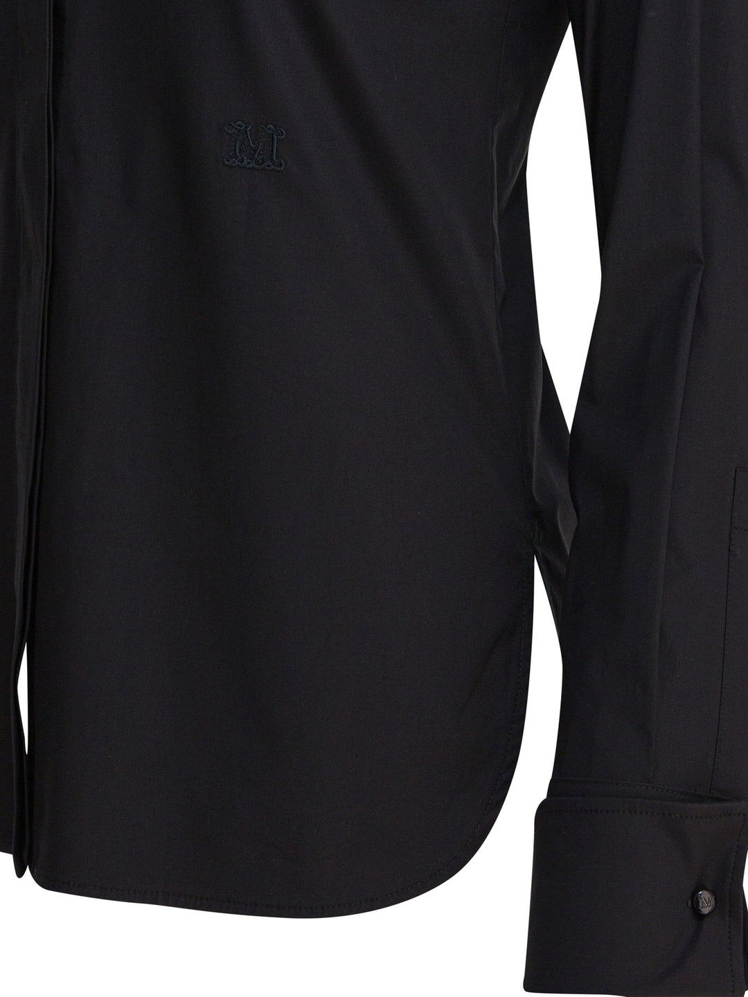 Max Mara Cotton Shirt Shirts - Nero | 27d2a6e1a32143f68886bc590826e6fb4db765c3