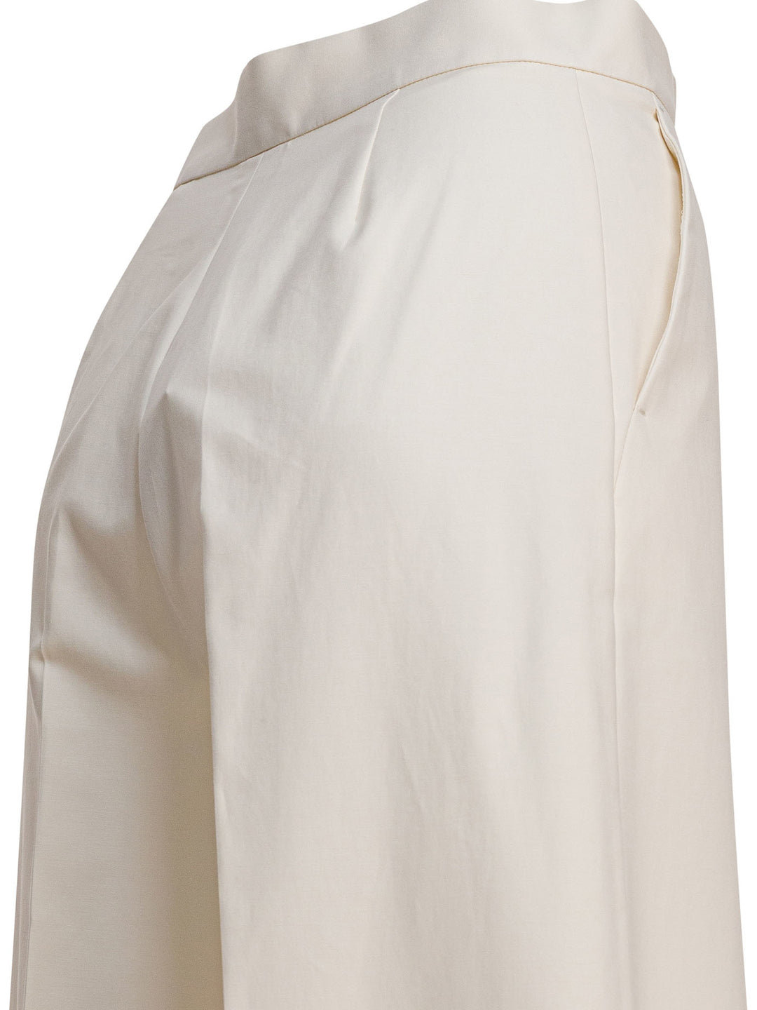 Max Mara Wide Leg Trousers - Bianco | 8af14181b271a66e5ea3058570c402262f70aae0