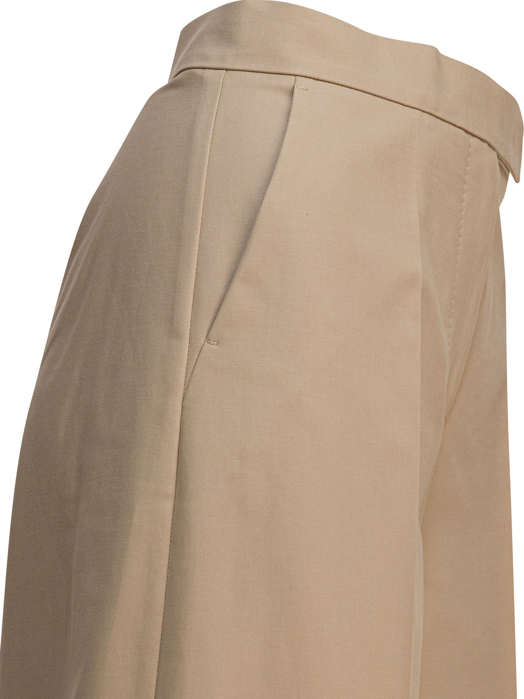 Max Mara Wide Leg Trousers - Beige | 365340f63b5b41bf73228eb67e35d886ce0173a2