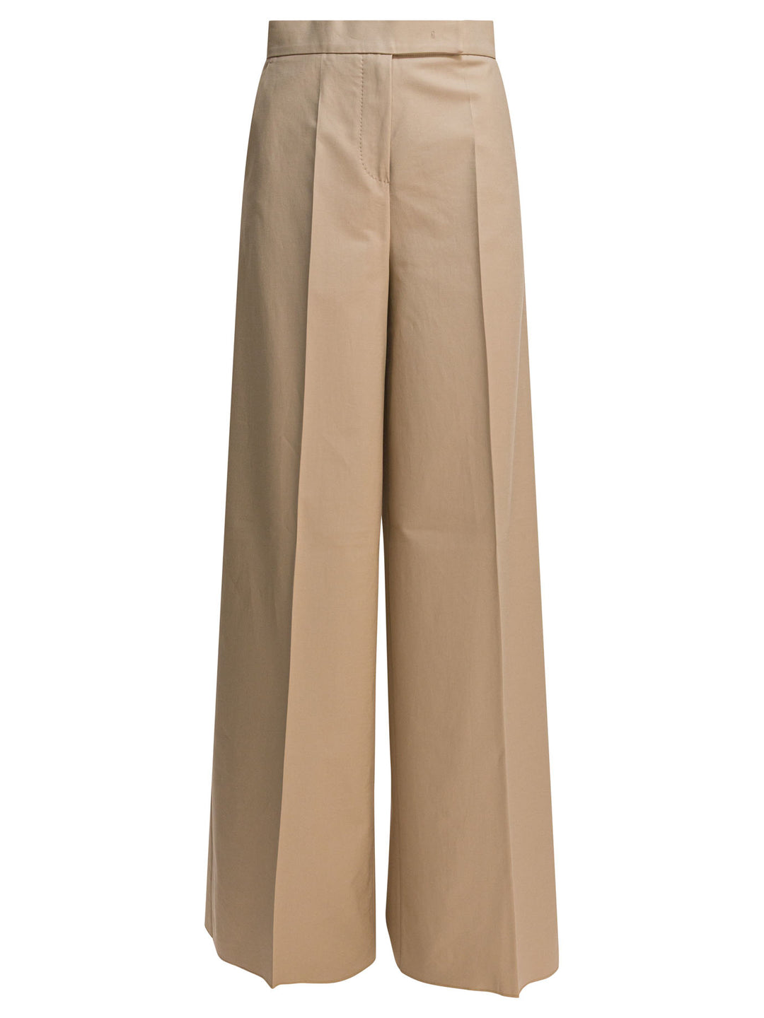 Max Mara Wide Leg Trousers - Beige | 27e6c8d755830bc327e23a5d893537cce3bc204c