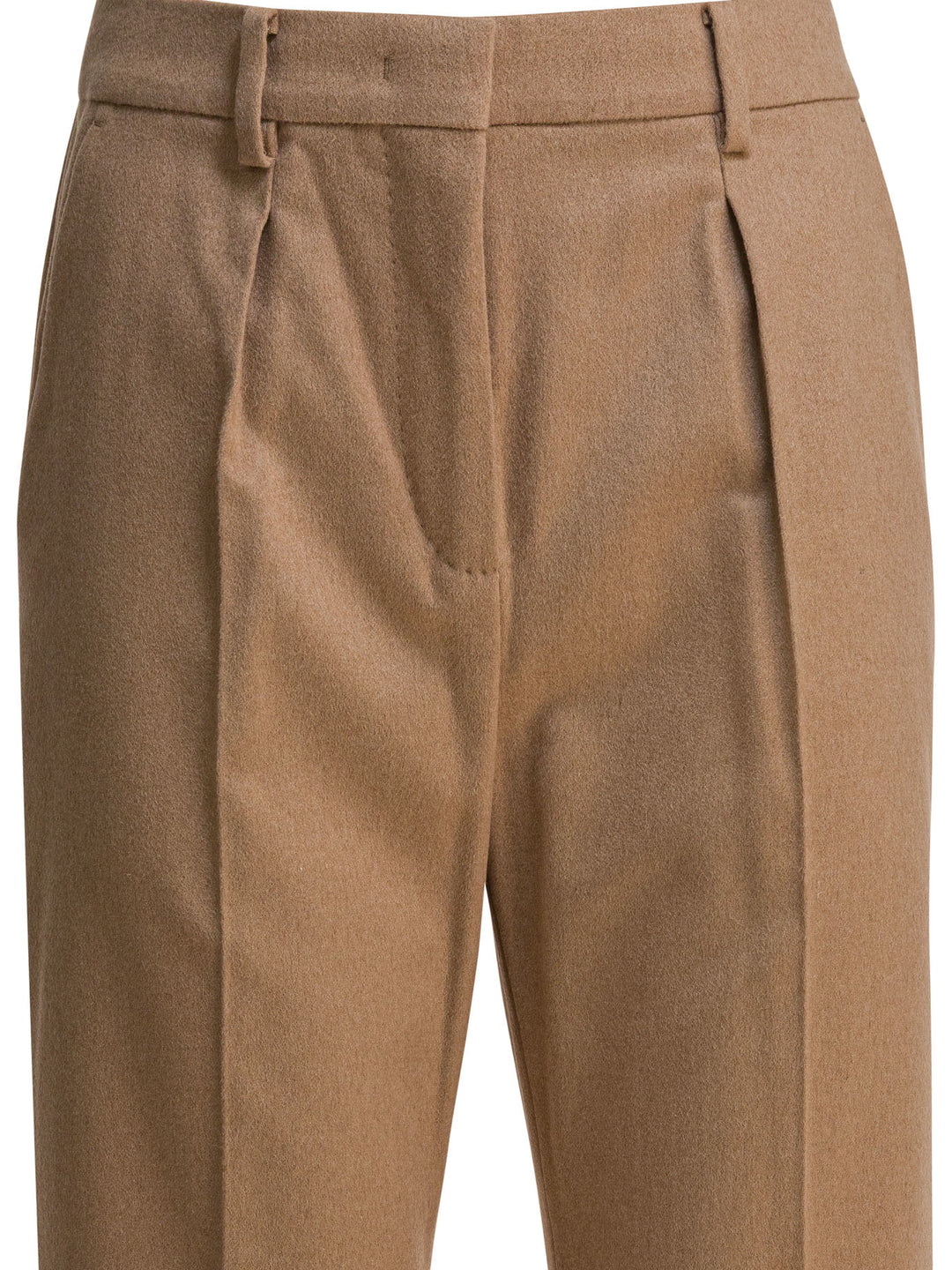 Max Mara Men's Pants In Camel Trousers - Marrone | ea0f4348558f5d12130b1da47dd6e265b5872629