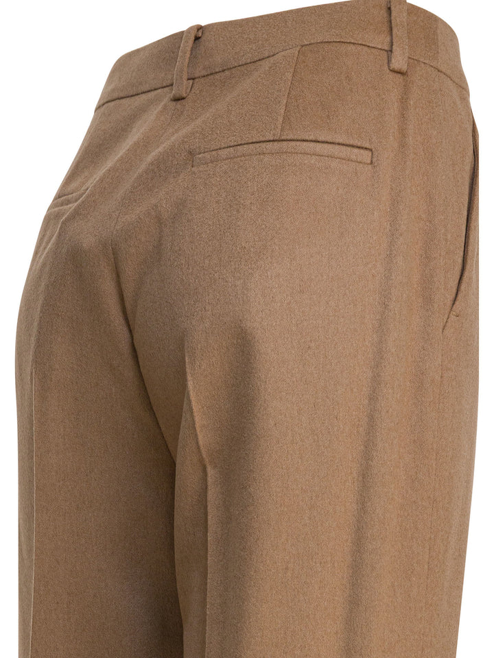 Max Mara Men's Pants In Camel Trousers - Marrone | 60e928595cace242db1fb5e4920bfad492ba564c
