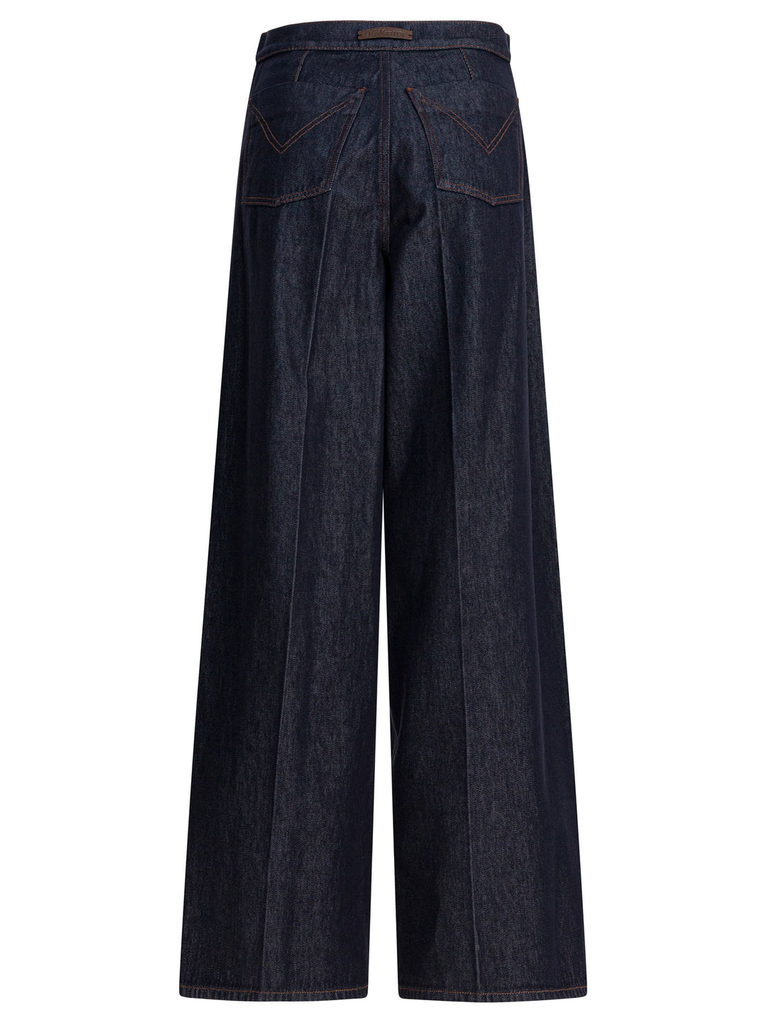 Max Mara Denim Wide Leg Jeans - Blu | c1a683a9e576e90ffd34a1341129822698b8c0f2
