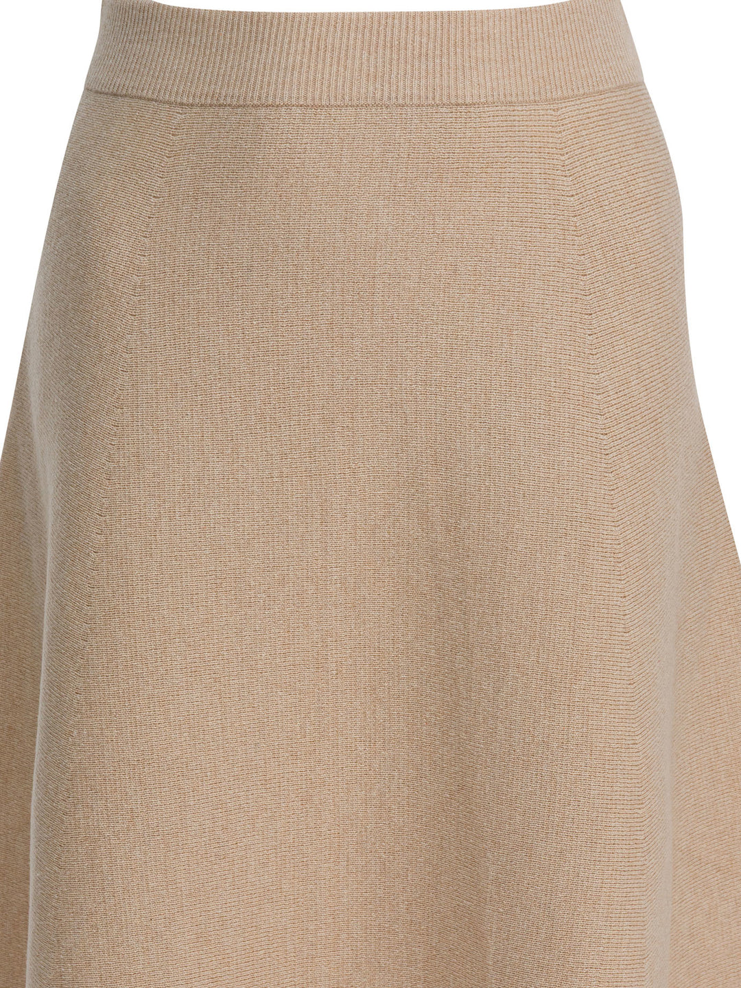 Max Mara Wool And Cashmere Flared Skirt Gonne - Beige | 37c668e5dc65836162bd3e96d96b032a2b632912