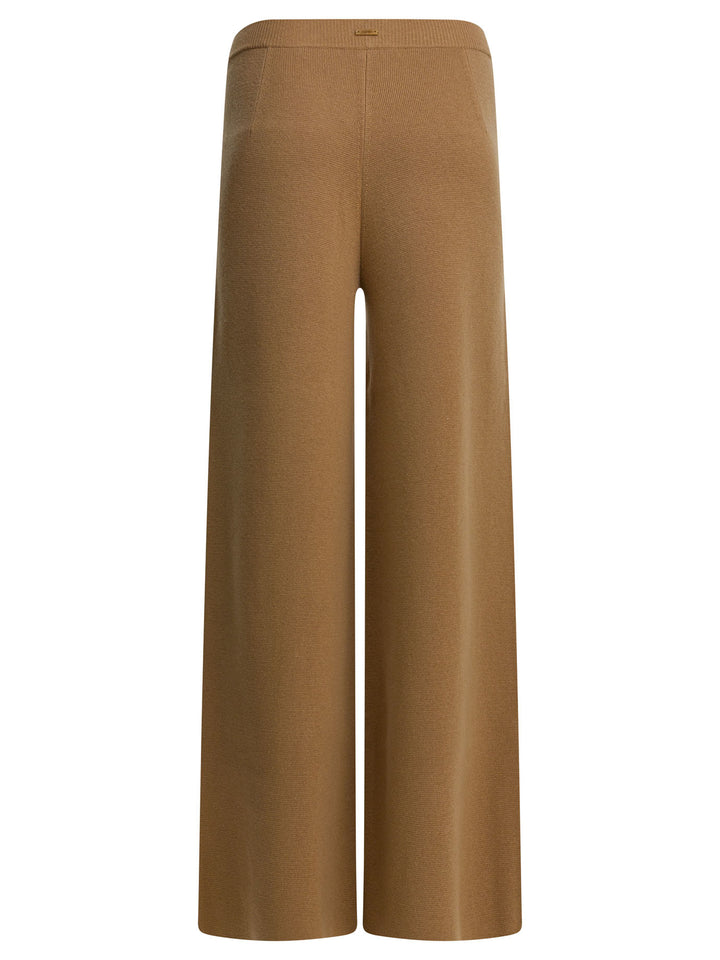 Max Mara Casual Wool Pants Trousers - Marrone | 9f68838799c60347926c4d2fb2a1d2a489f5c747