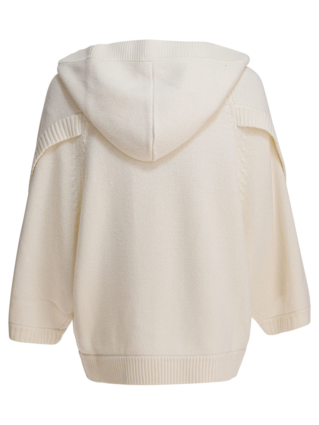 Max Mara Wool And Cashmere Cardigan Knitwear - Bianco | f8e130c9cf191332df3f7f772e6893197624ed8c