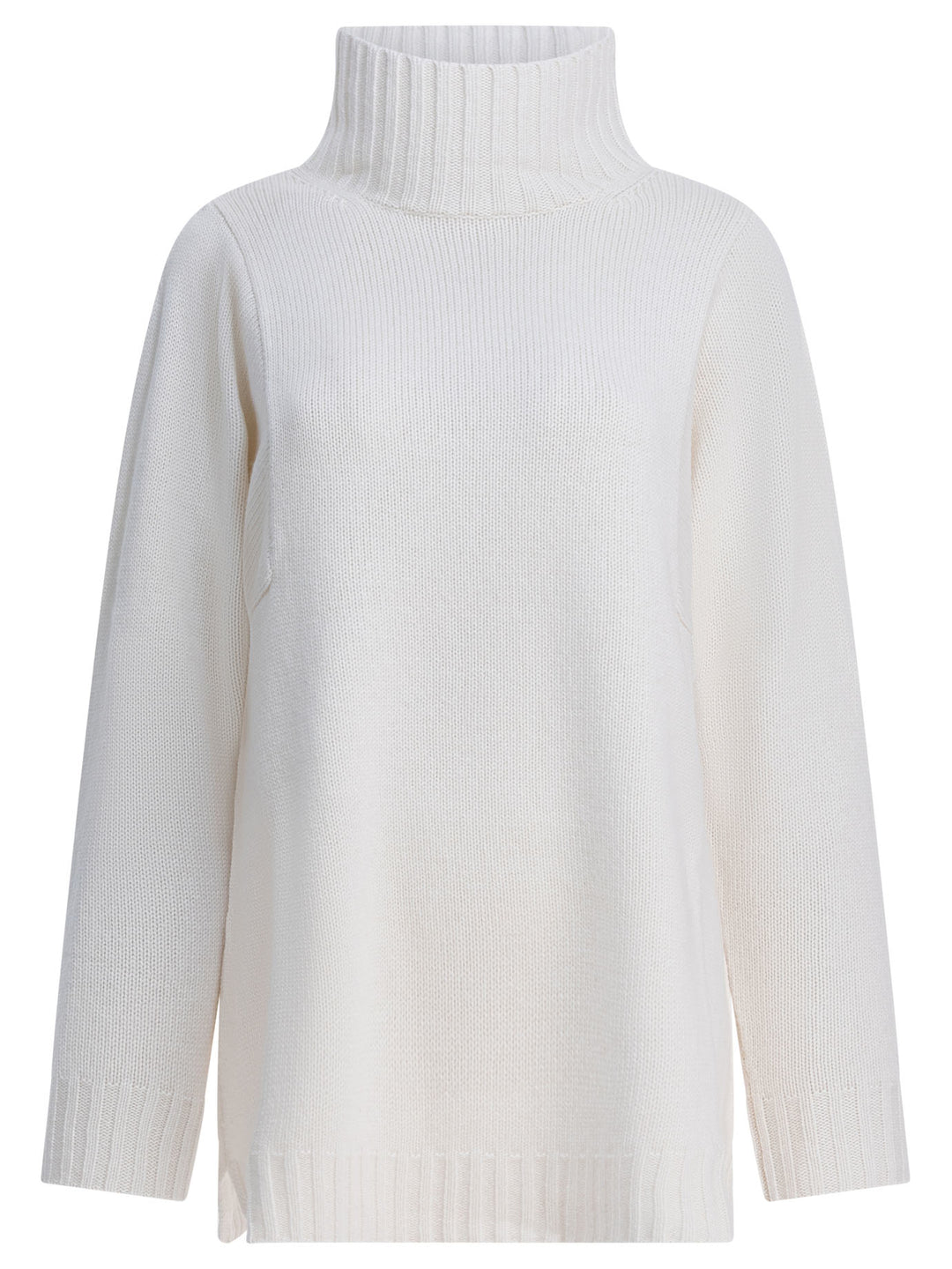 Max Mara Cashmere Turtleneck Sweater Knitwear - Bianco | c6e521f334156bdc54eb615e85e58e4dc5090c87