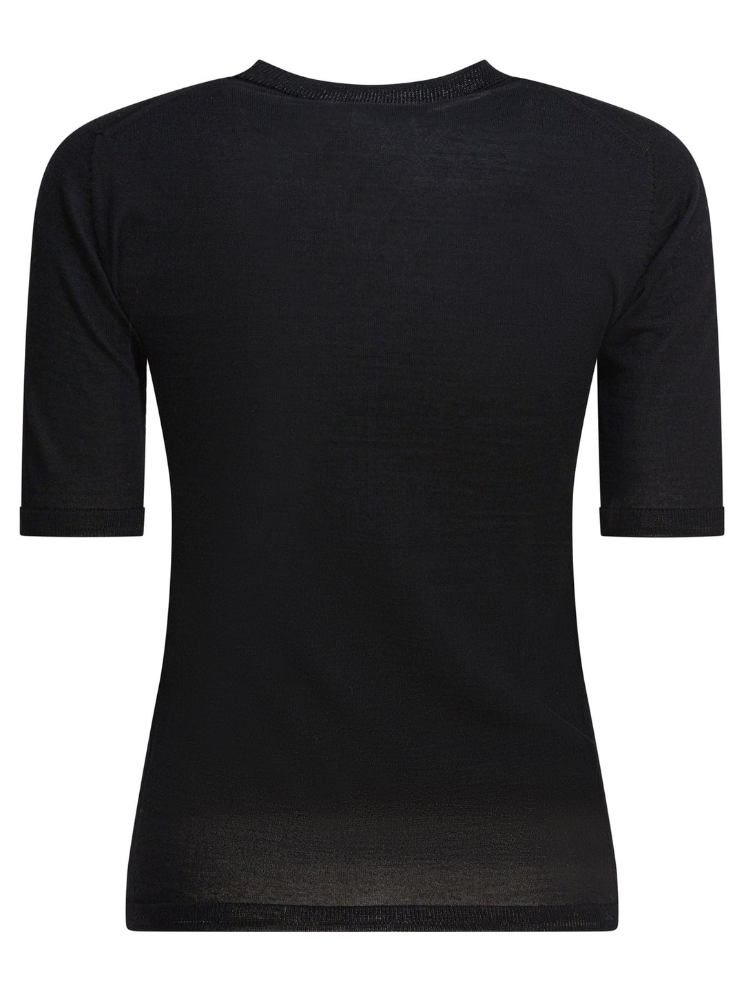 Max Mara Basic Wool Sweater T-shirts - Nero | e392ab458884c0f16cc12cf8e7779da101ee7d51