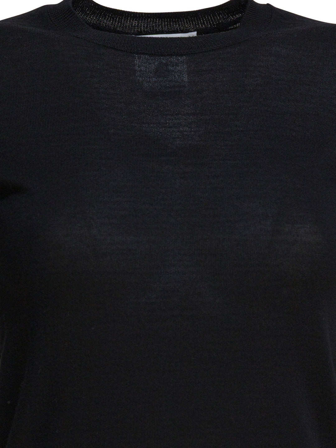 Max Mara Basic Wool Sweater T-shirts - Nero | ab018b557a5a818c74d9cf051e1ba96ef237789a