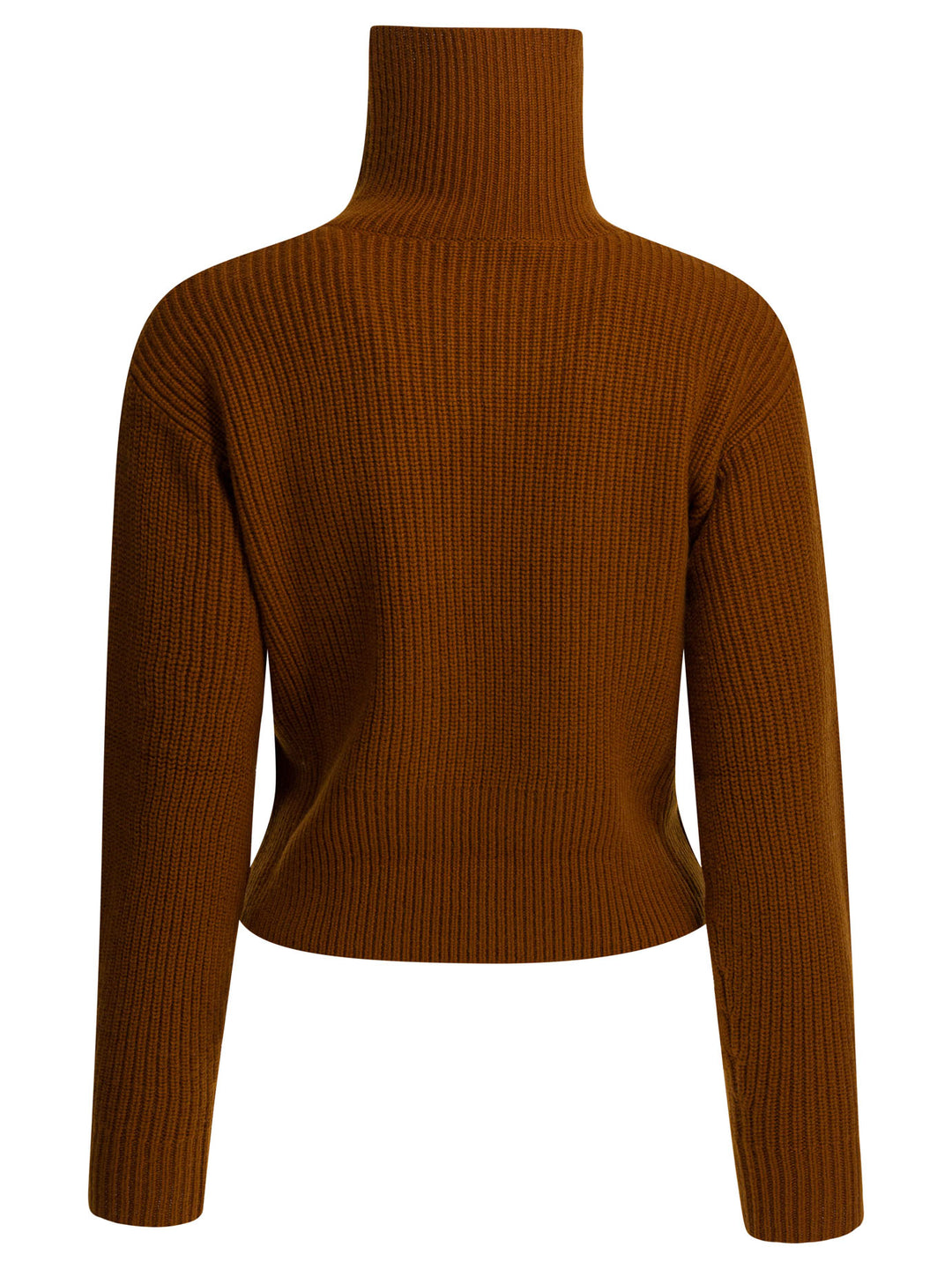 Max Mara Turtleneck Sweater Knitwear - Marrone | 69b93f09b21fe3300fad177ab9e5ea8410d0e58f