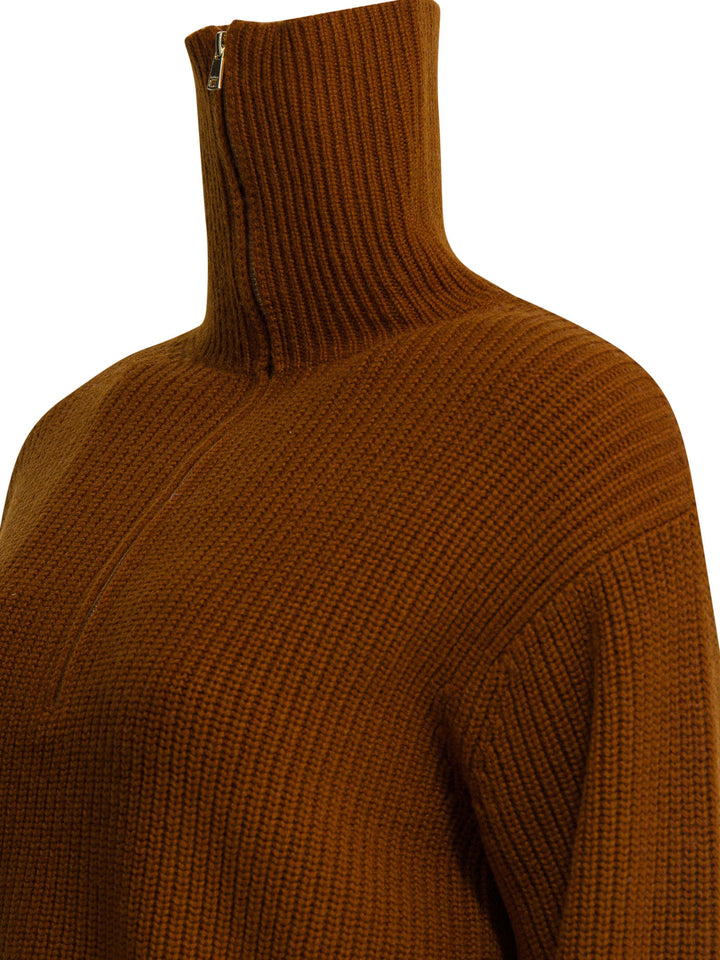 Max Mara Turtleneck Sweater Knitwear - Marrone | c9e4387c4dedb29e3fd27d9438761f3aeba69efe
