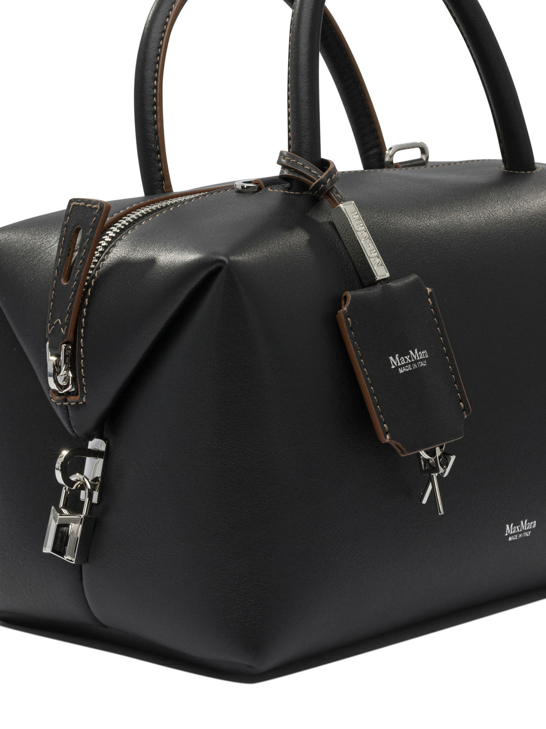 Max Mara Satchel Handbag Handbags - Nero | a5c2d442b38725fa3c69d0394cfb6b240bd0b384