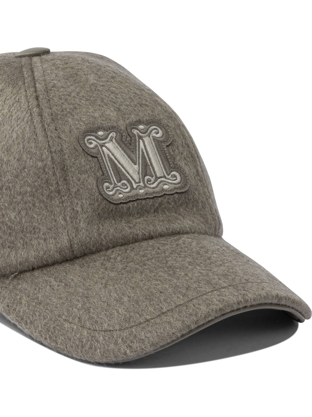 Max Mara Cashmere Trucker Hat Cappelli - Grey | 2370c5c912b83e3b44bfcc7bc2ce516ed4f56fe5