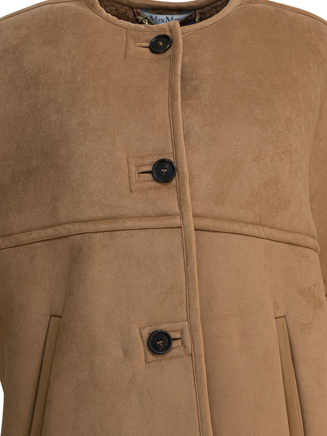 Max Mara Cape In Camel Jackets and Coats - Marrone | b2840b3147b50e8179d3125306e56aa1e0ed169b