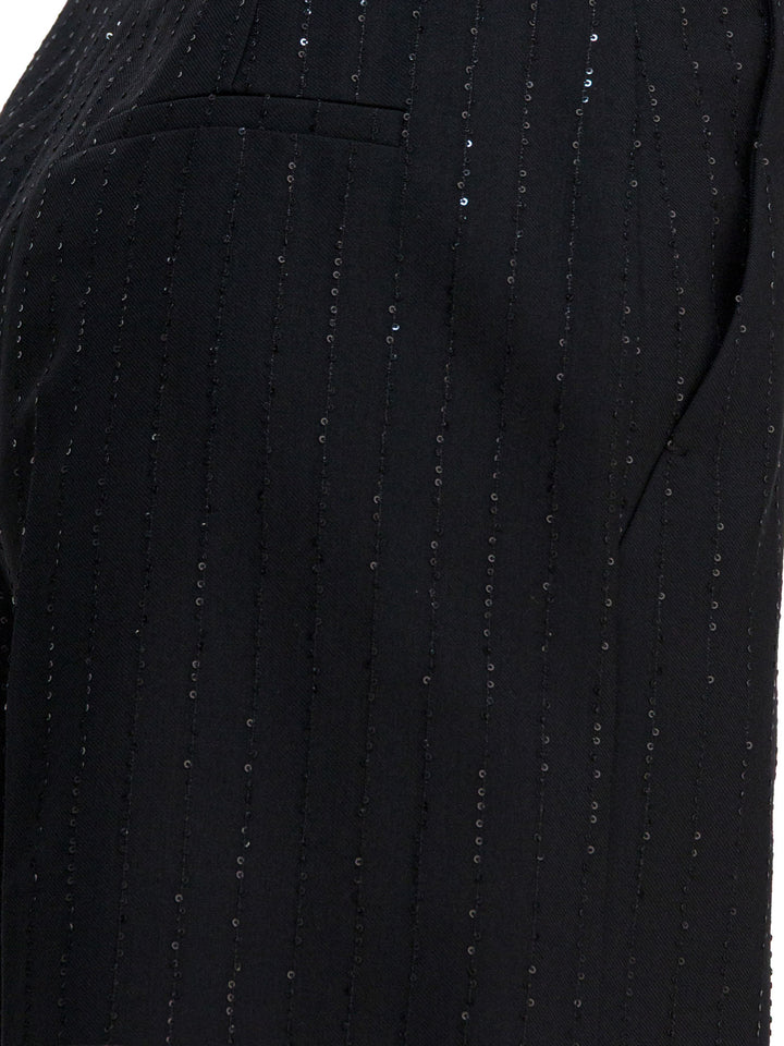 Max Mara Pianoforte  Shorts - Nero | 65625439b90f52273bc918669b7504fbcae7cd6d