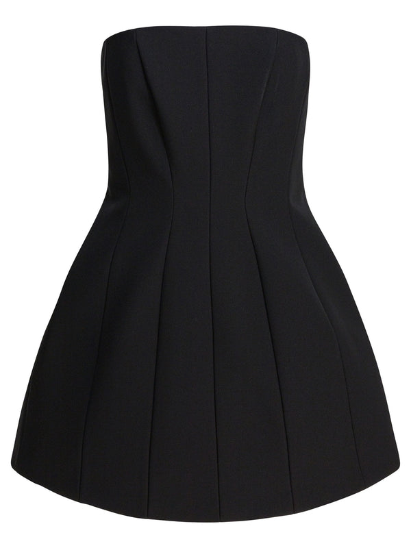 Short Wrap Dress Abiti Nero