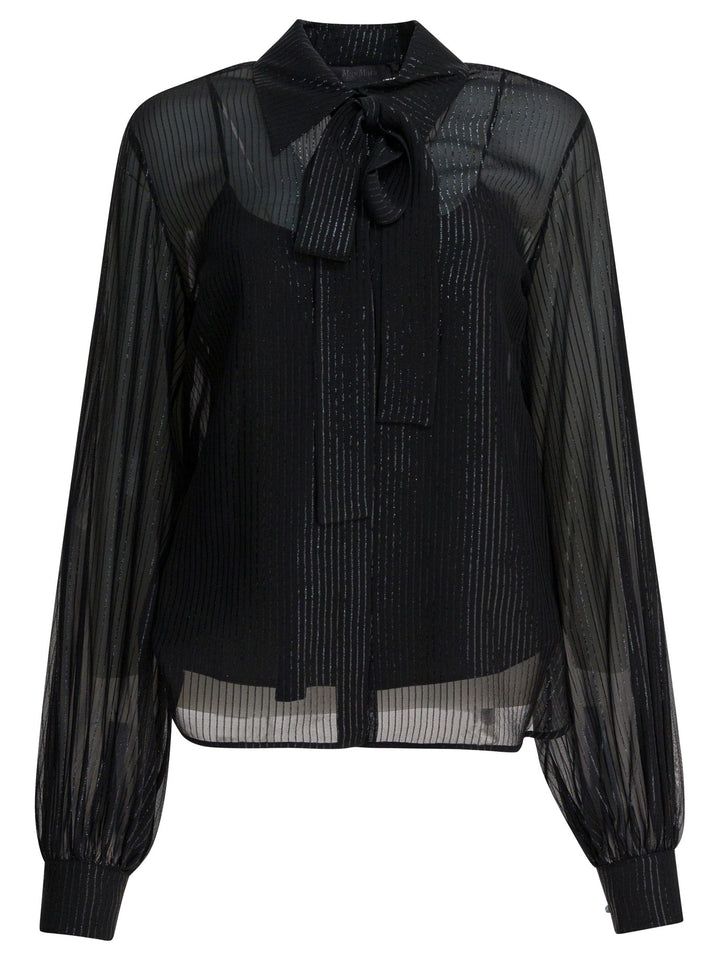Max Mara Pianoforte  Shirts - Nero | 43c473137cd4a6bde91e97360b1d2fcf7d391d1d