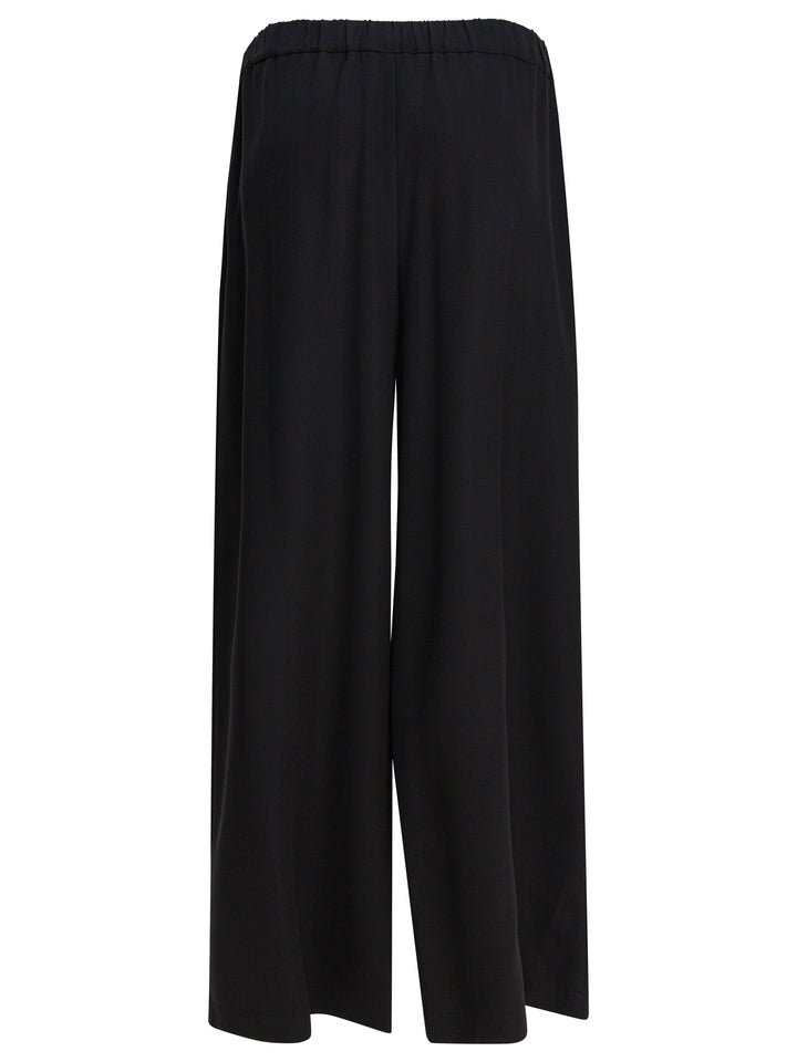 Max Mara Pure  Trousers - Nero | 12c301822e3603f6125fdd7680db68b05f409bd0