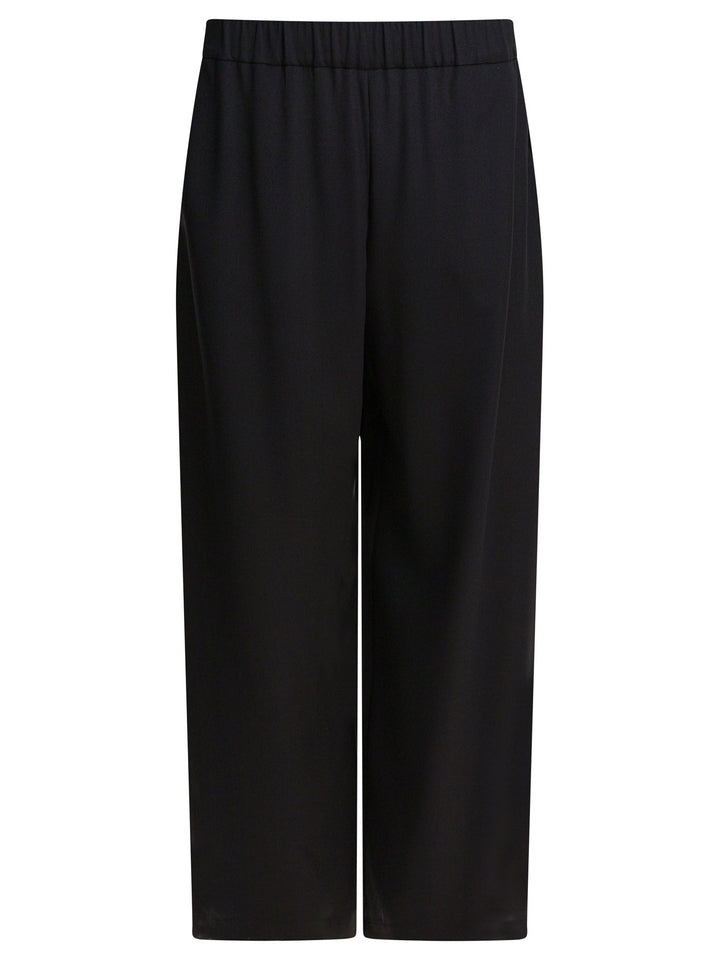 Max Mara Pure  Trousers - Nero | d6820d55e75ccbe577873ae4c439481f5c96eace