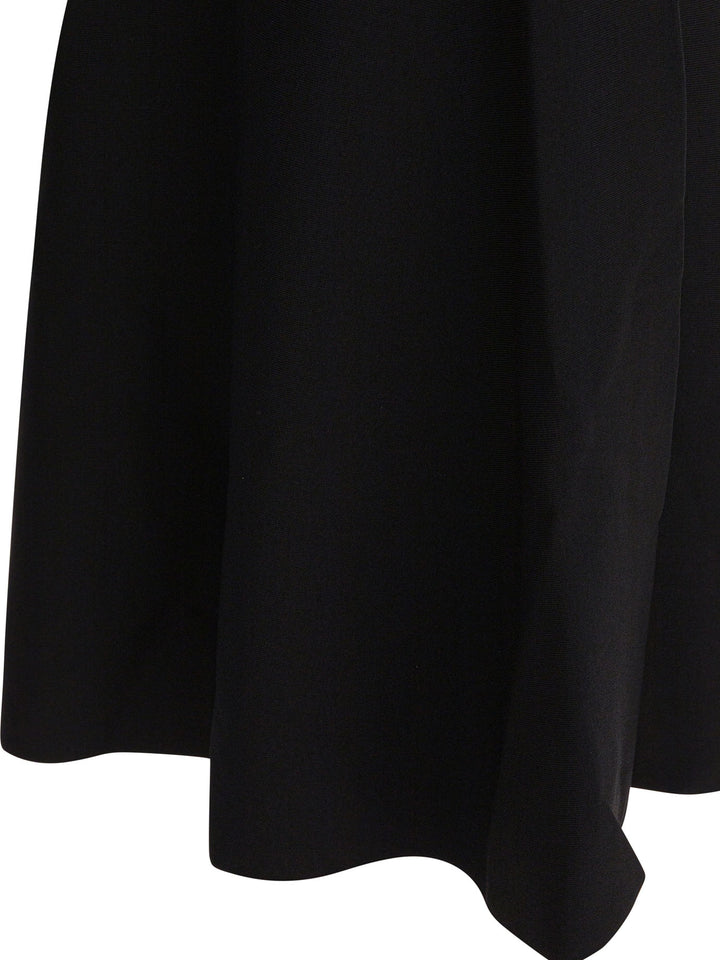 Max Mara Pure Flared Midi Skirt Gonne - Nero | 9918ed04593ffde7faaaa3128bf0228d1a47a9cf
