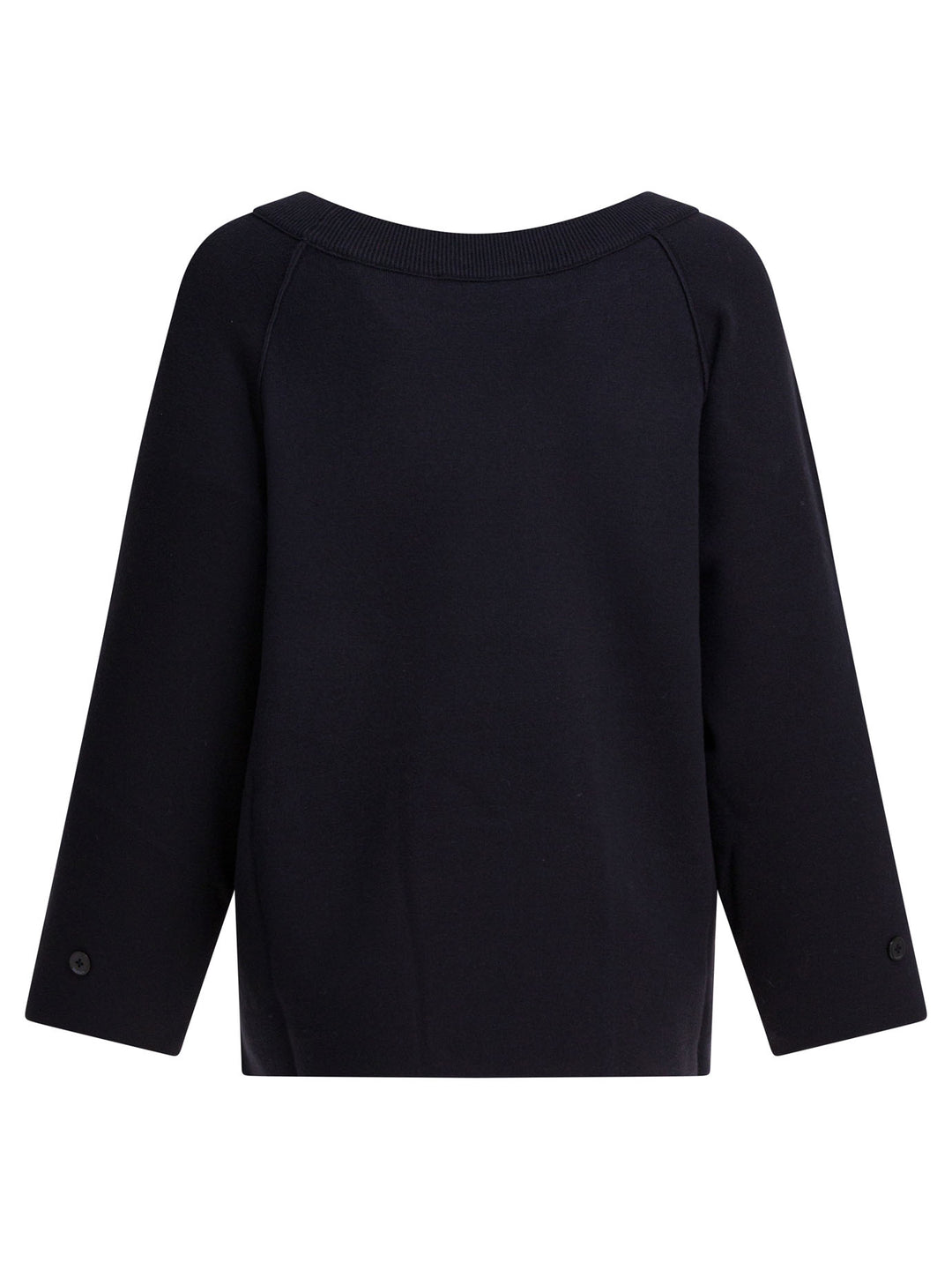 Max Mara Pure Viscose And Wool Over Sweater Knitwear - Blu | 82a0a705c95f1c3c6e0a6b8feaa4b2e9a93fb2fd