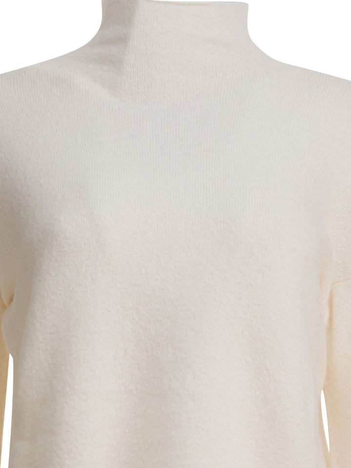 Max Mara Pure Orlaya Knitwear - Bianco | f2b15b14d42b2f85c5f5c07f4cb379fcf6a5a358
