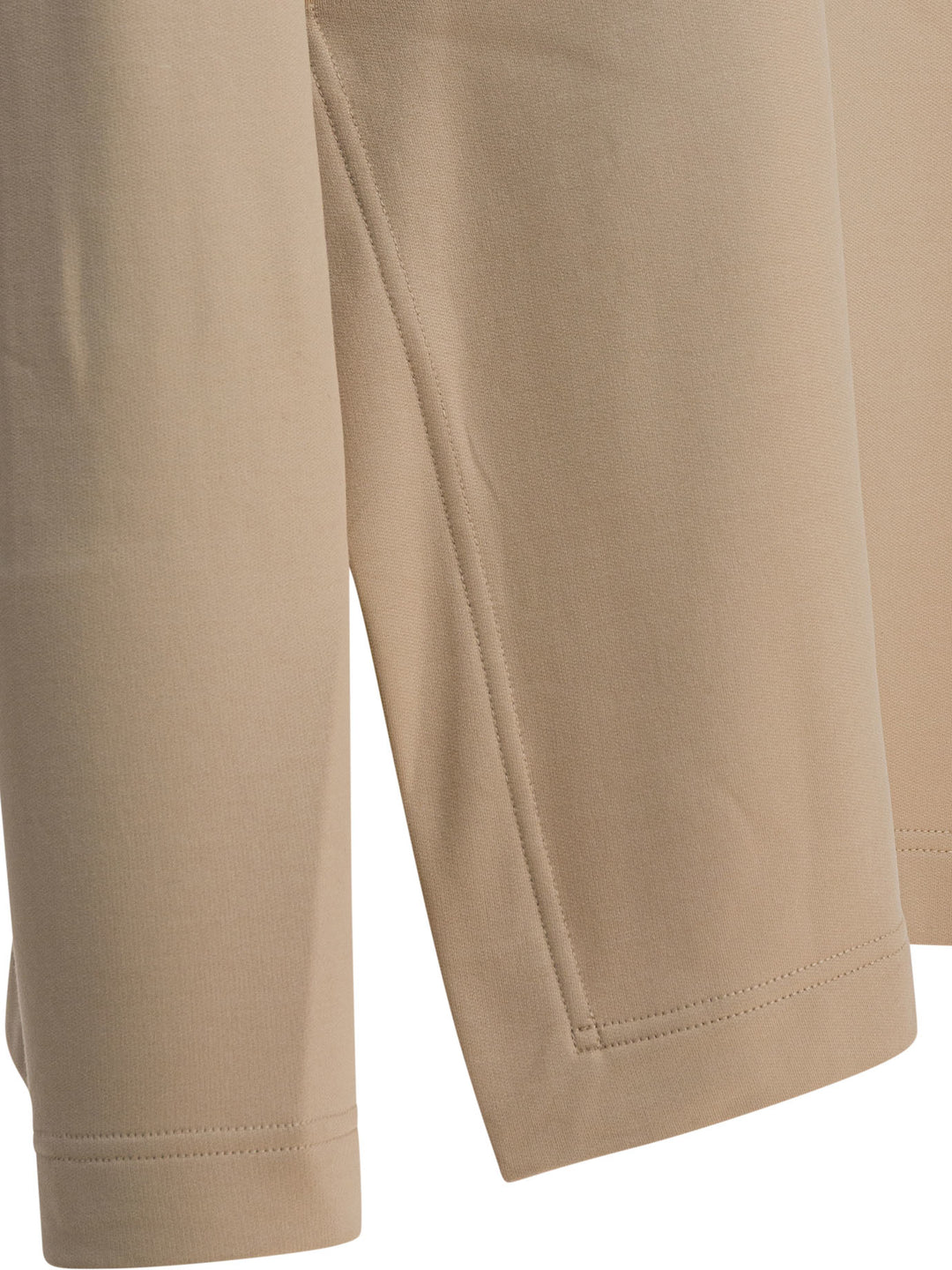 Max Mara Pure Silk And Cotton Sweatshirt Sweatshirts - Marrone | bf0d081cc1d3c8934f51586d8eac4628120ba846