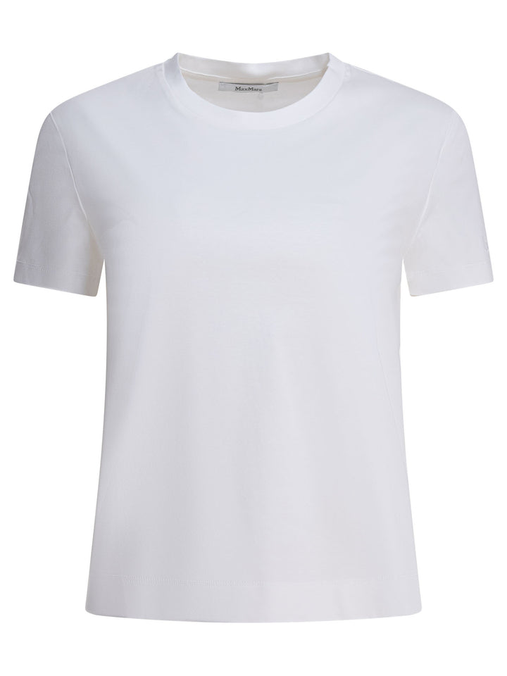 Max Mara Pure  T-shirts - Bianco | 17c8f50c188c6faeb98fa9b480674789500a30c7